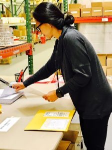 TONI COMPLETES CRITICAL STEP OF FILLING/MAILING INDIVIDUAL ORDERS